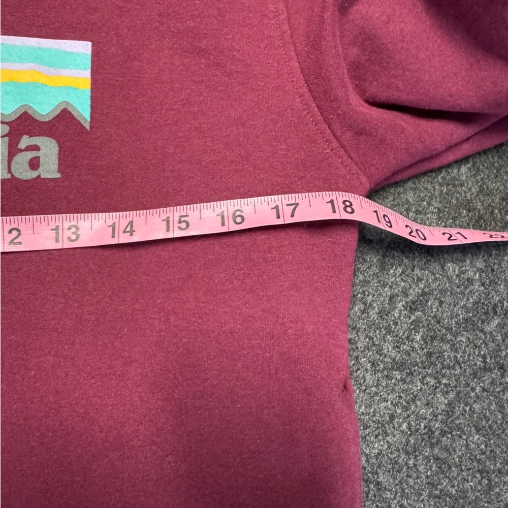 patagonia uprisal womens small hoodie purple hoodie mountain sweater pullover - Picture 4 of 7